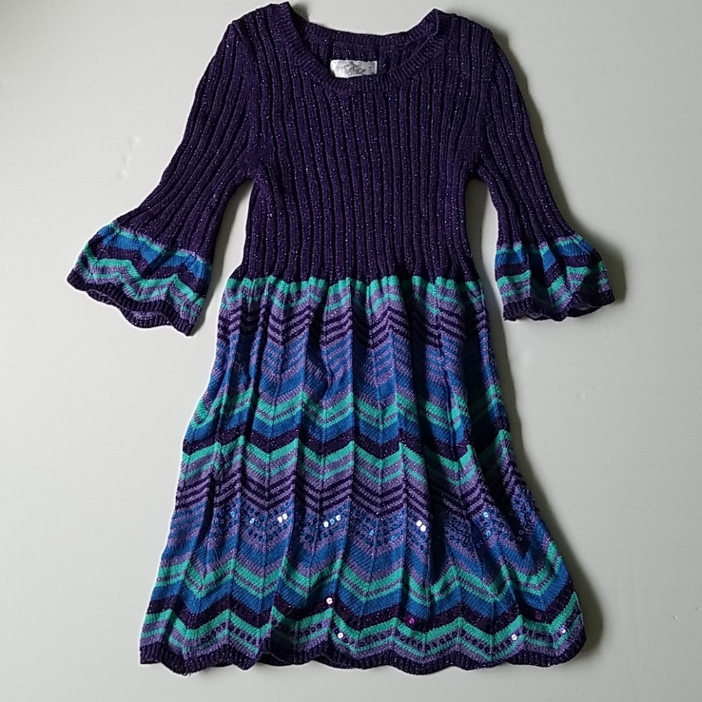 Justice sweater dress size 10